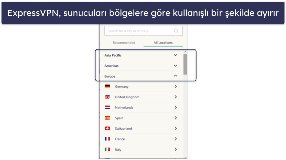 İtalya için En İyi VPN’lerin Kısa Özeti