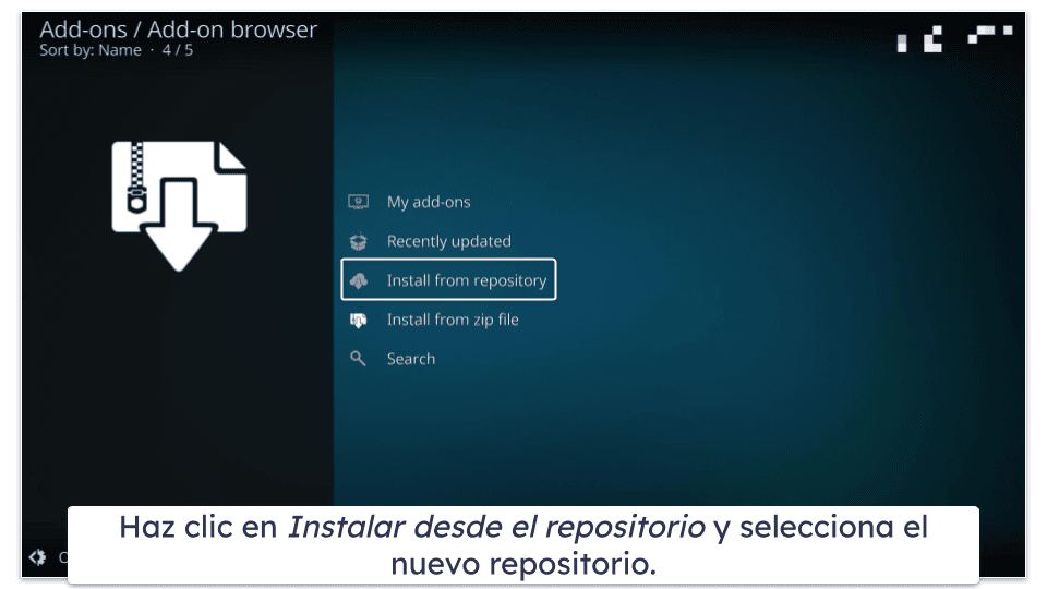 ¿Cómo se instala una build Kodi?