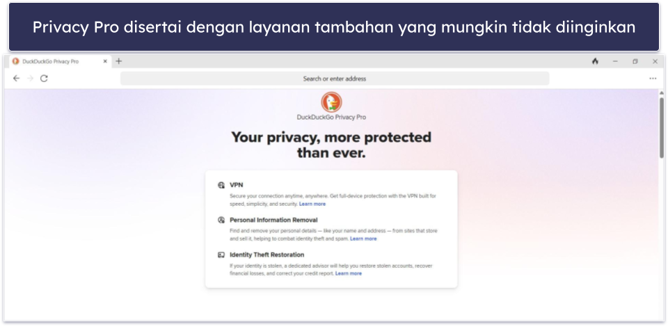 DuckDuckGo VPN — Apakah Bagus?