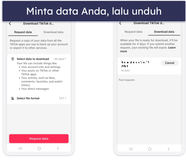 Cara Mencadangkan Akun TikTok Sebelum Menghapusnya