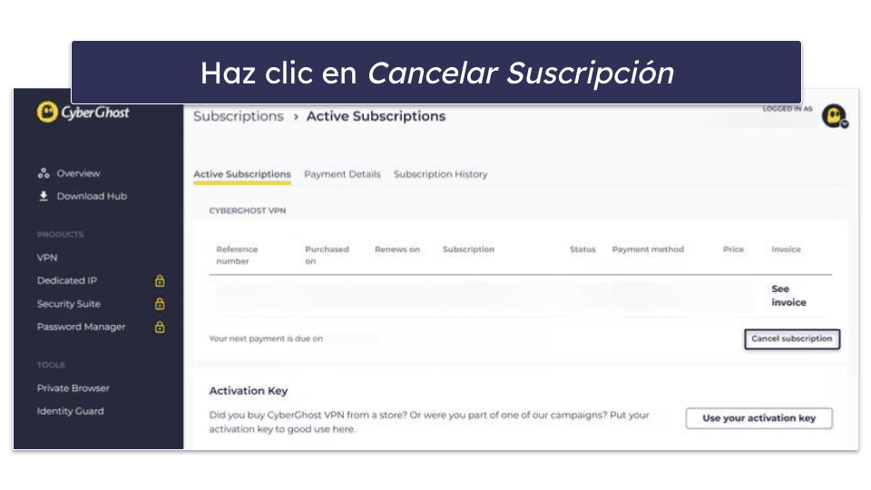 Prueba CyberGhost VPN sin riesgos durante 45 días (guía paso a paso)