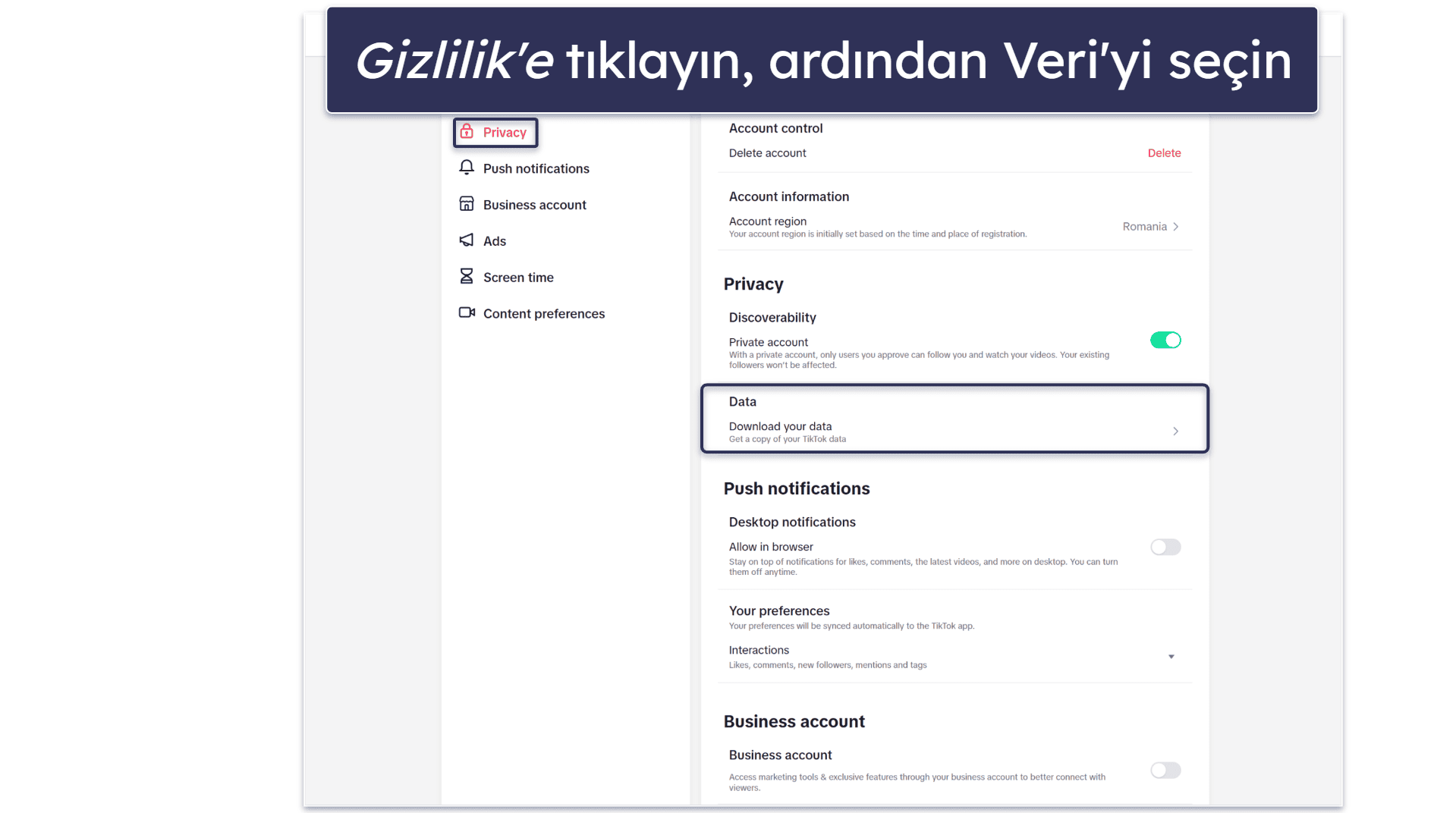 TikTok Hesabınızı Silmeden Önce Nasıl Yedeklersiniz?