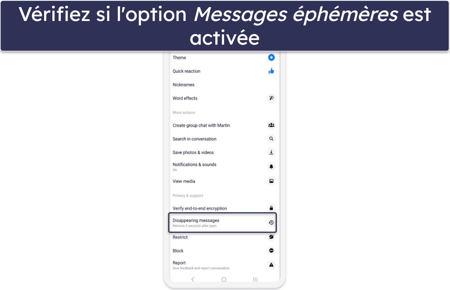 4 façons de consulter les conversations secrètes sur Messenger