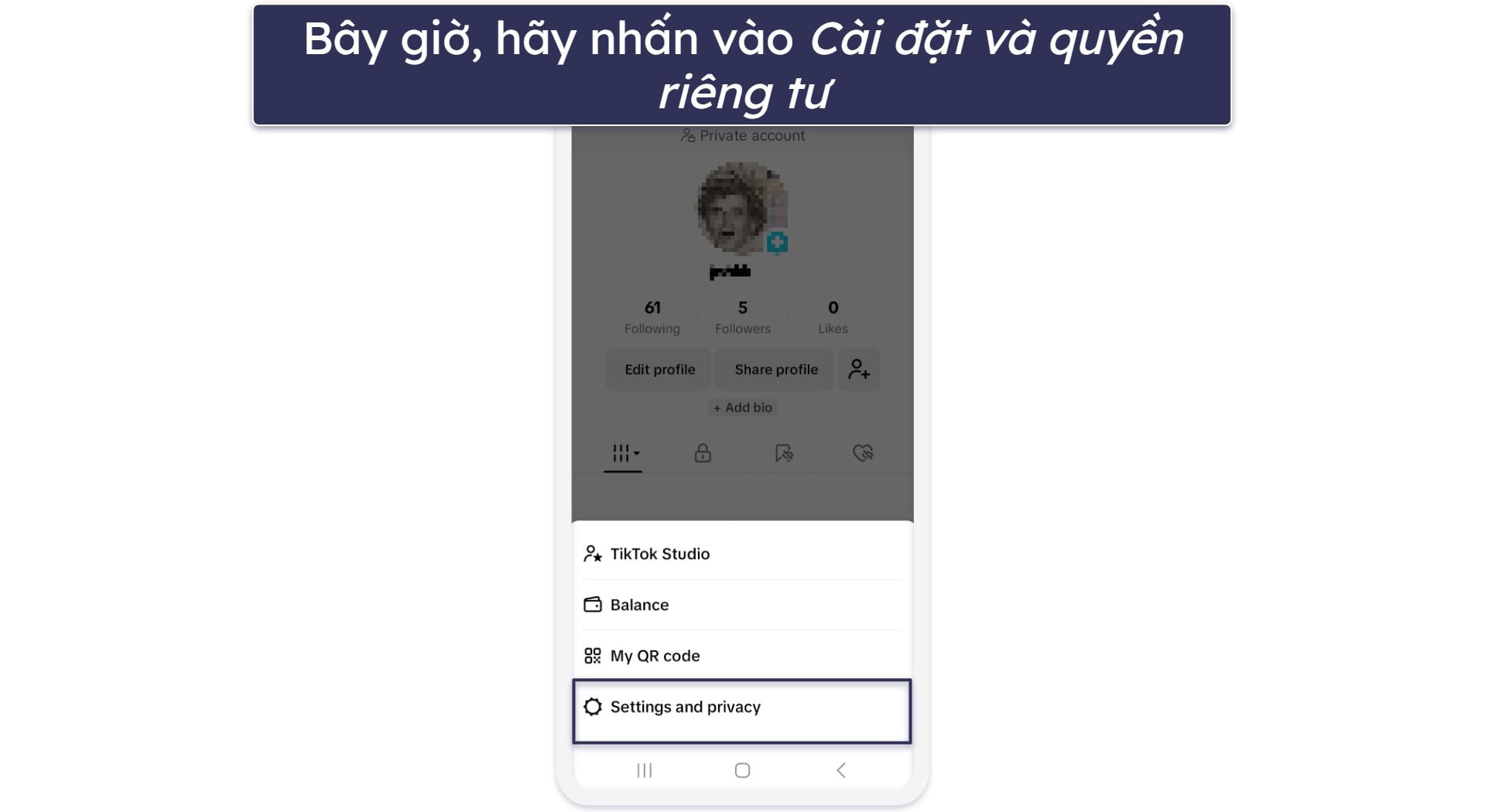 Cách xóa ID TikTok của bạn