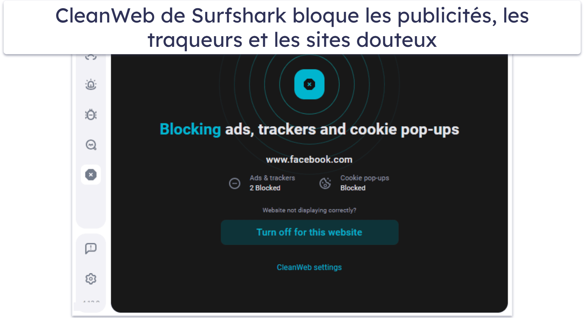 5. Surfshark : de nombreuses fonctionnalités supplémentaires pour les utilisateurs de Firefox