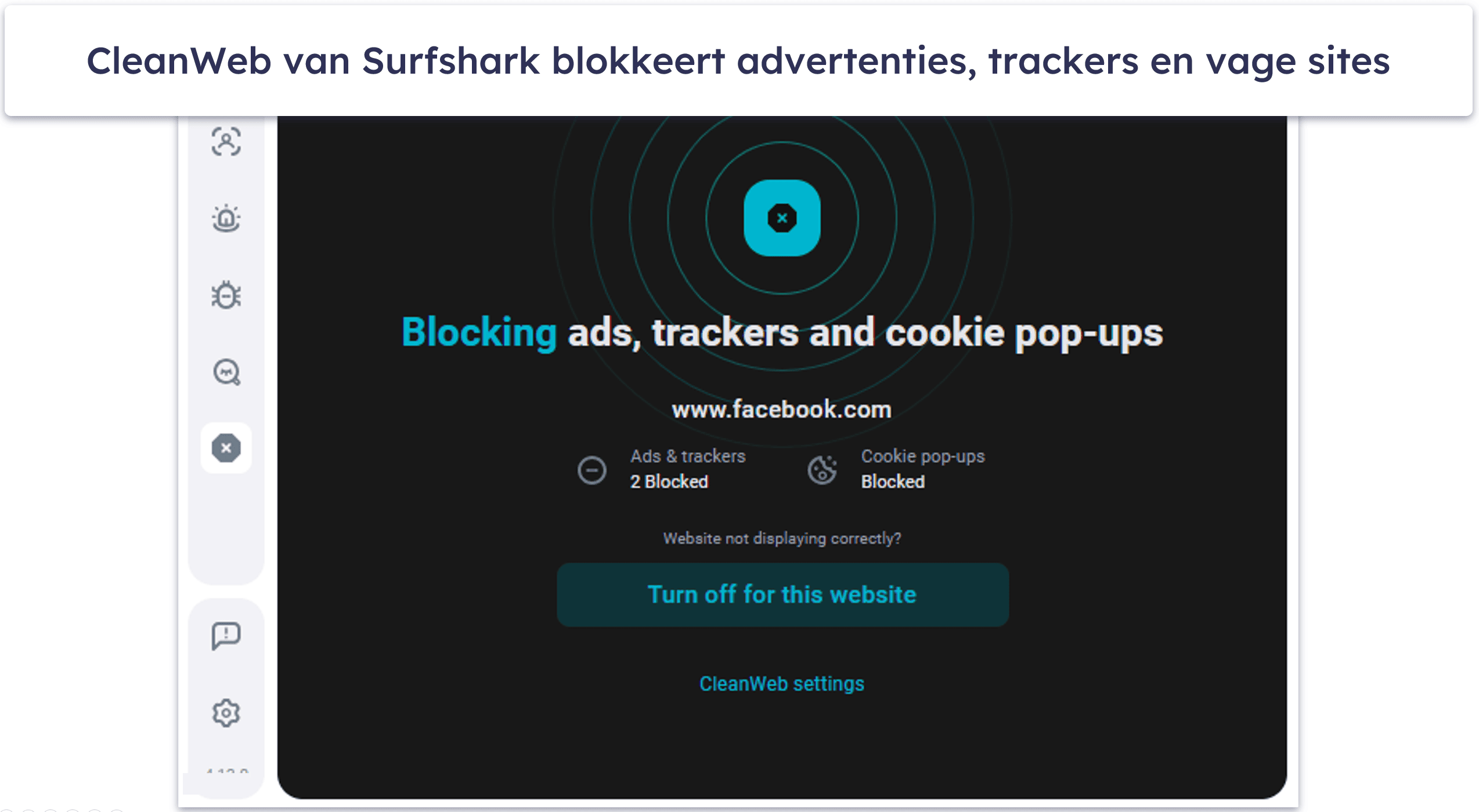 5. Surfshark — Veel extra functies voor Firefox