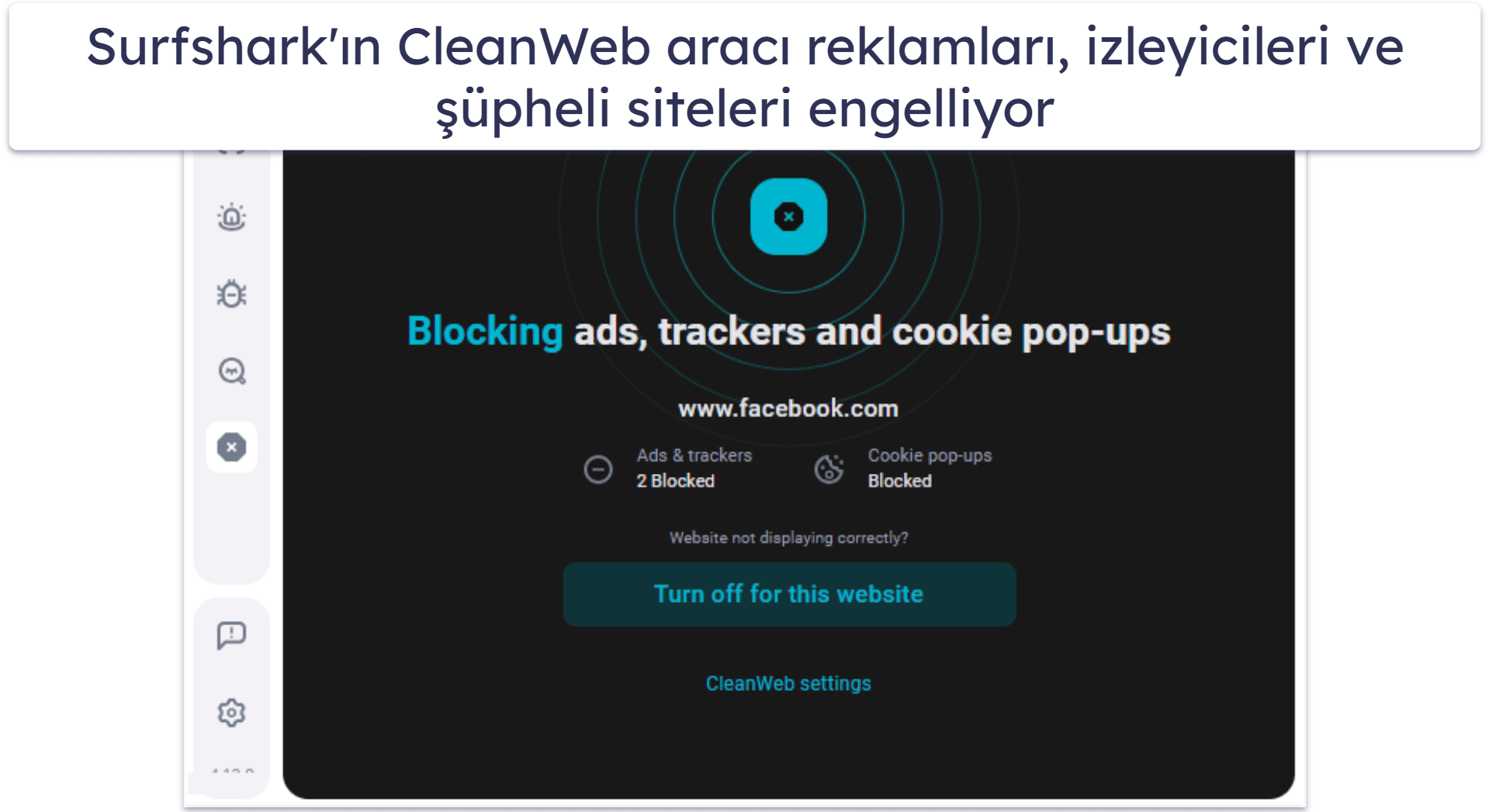 5. Surfshark — Firefox Kullanıcıları İçin Çok Sayıda Ekstra Özellik