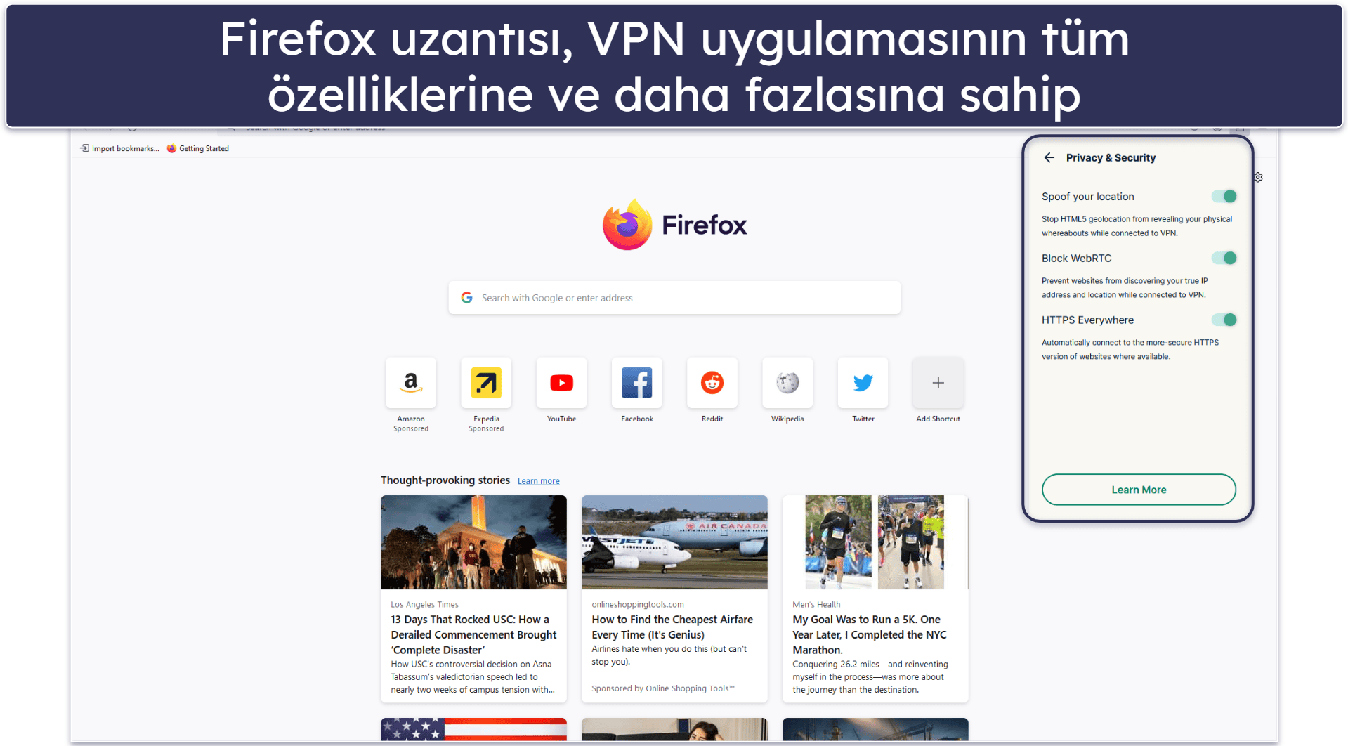 Best VPNs for Firefox