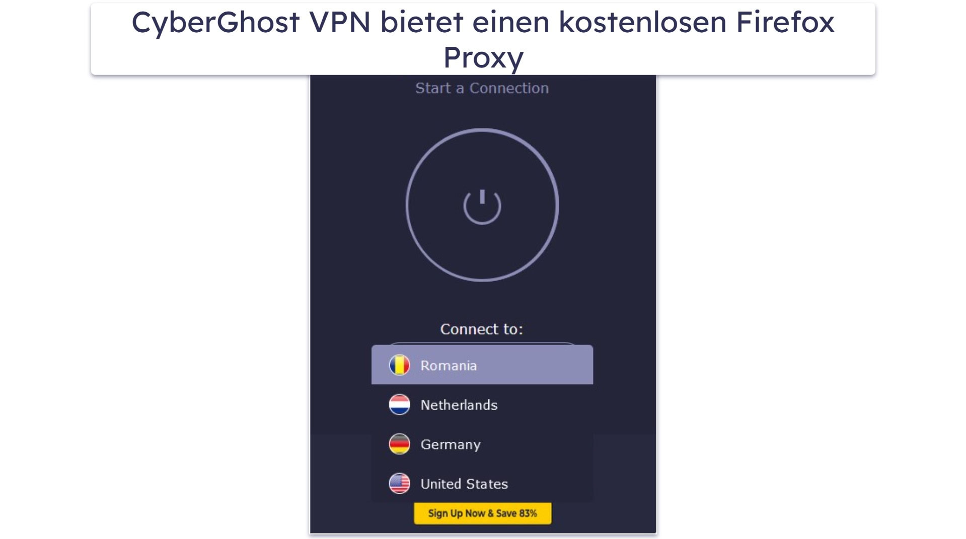 🥉3. CyberGhost VPN – Ideal für Streaming + Gute Tools zur Automatisierung