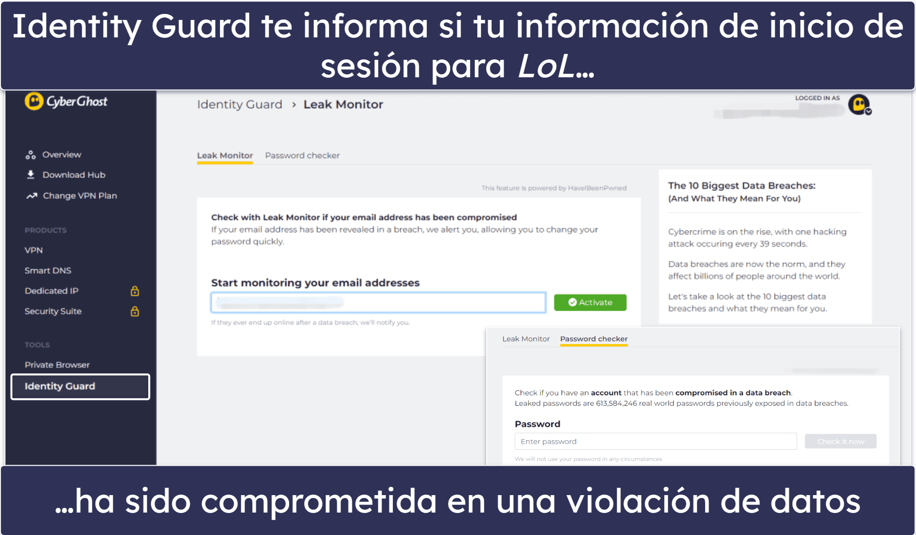 🥉3. CyberGhost VPN: servidores específicos para juegos y reglas de automatización