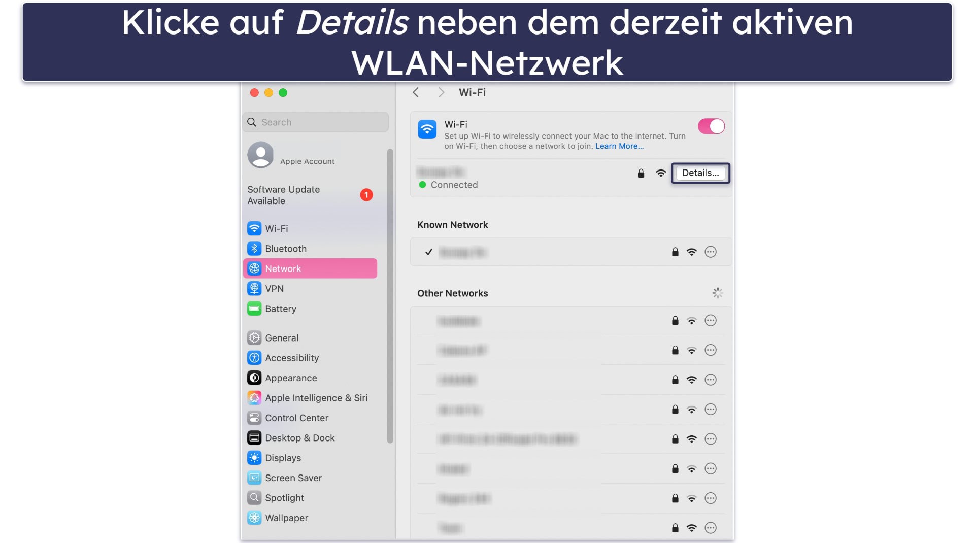 So änderst du die IP-Adresse deines Macs manuell