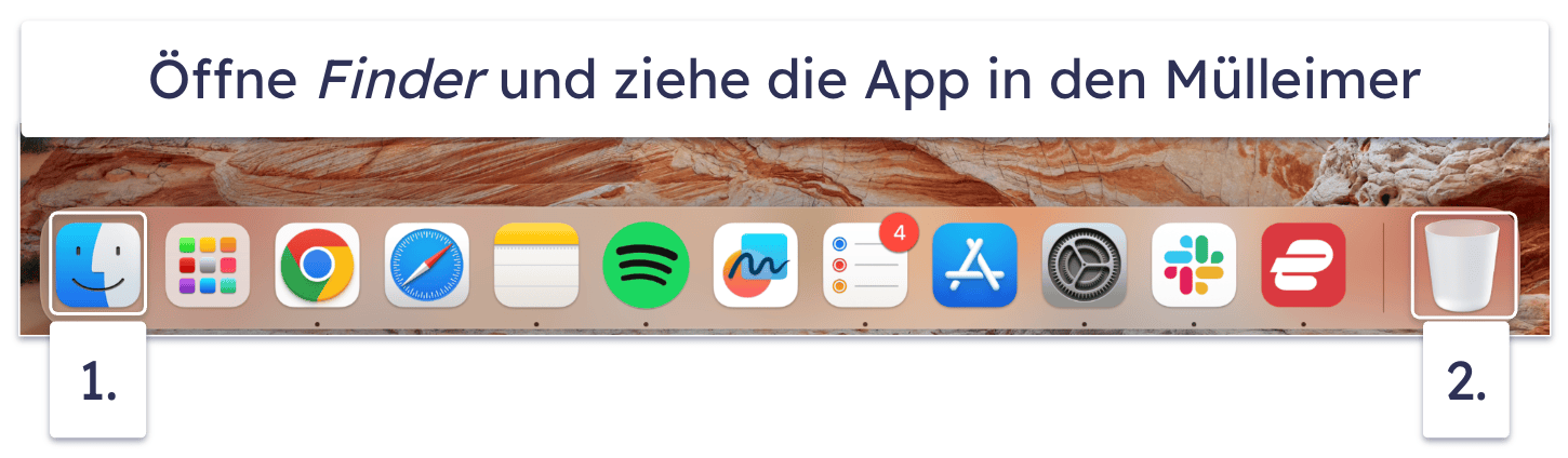 Wie Du Surfshark-Dateien von Deinem Gerät deinstallierst und komplett entfernst
