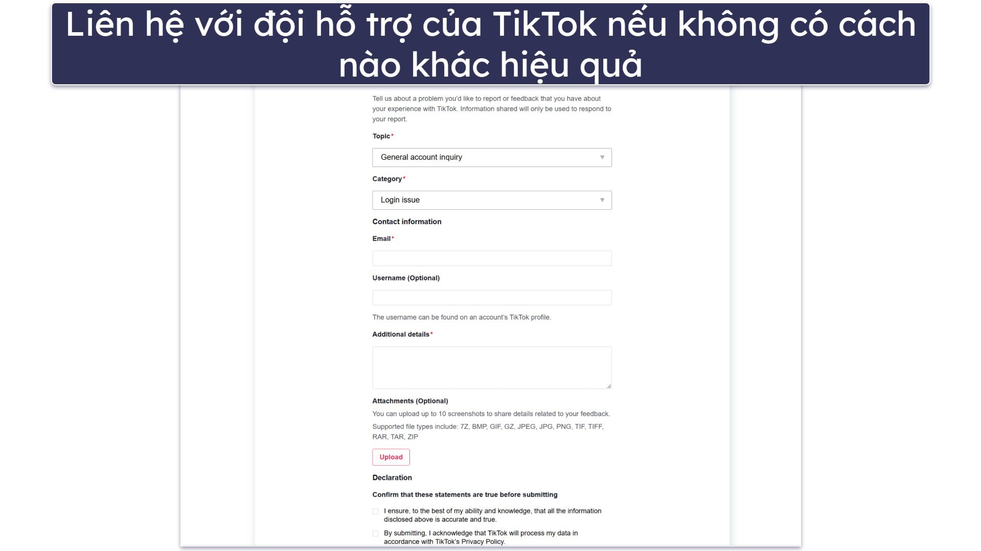 Cách xóa tài khoản TikTok của bạn nếu bạn không có quyền truy cập vào nó