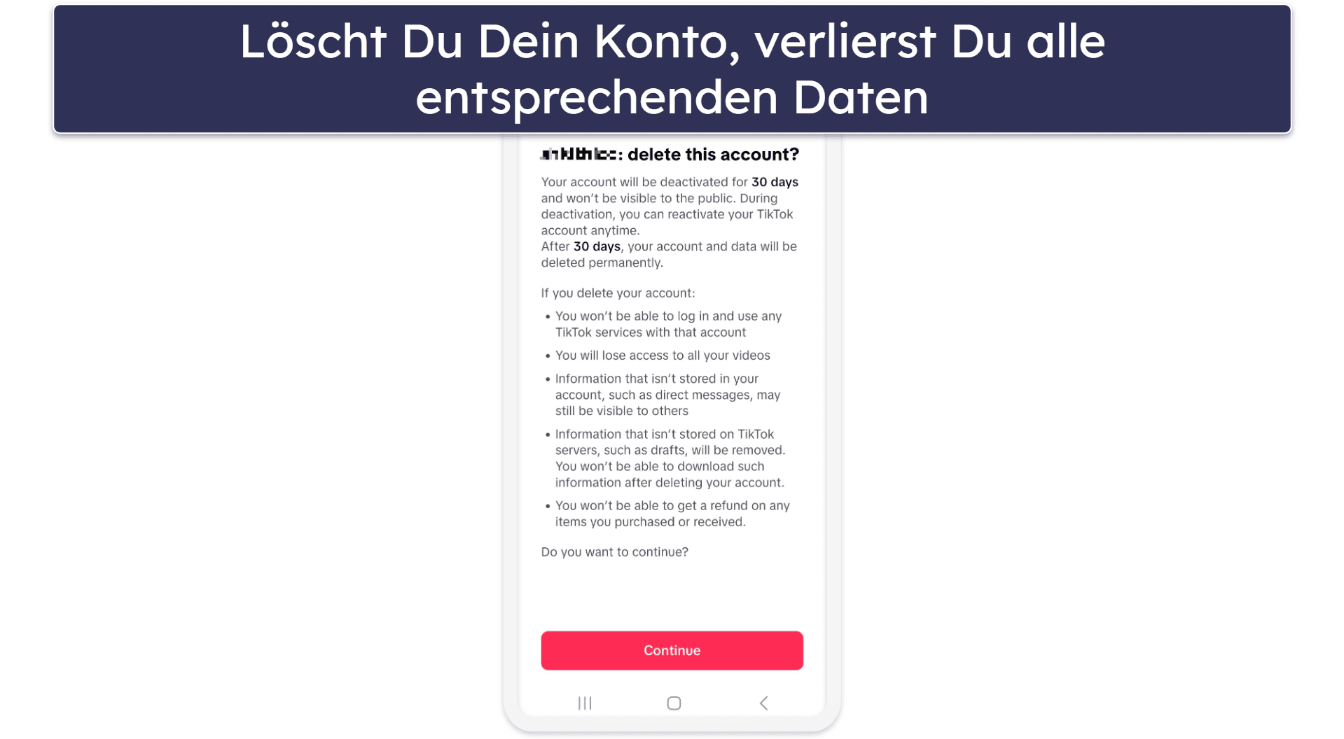 How to Delete Your TikTok Account