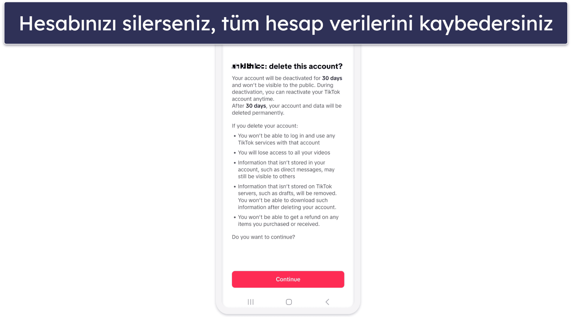 How to Delete Your TikTok Account