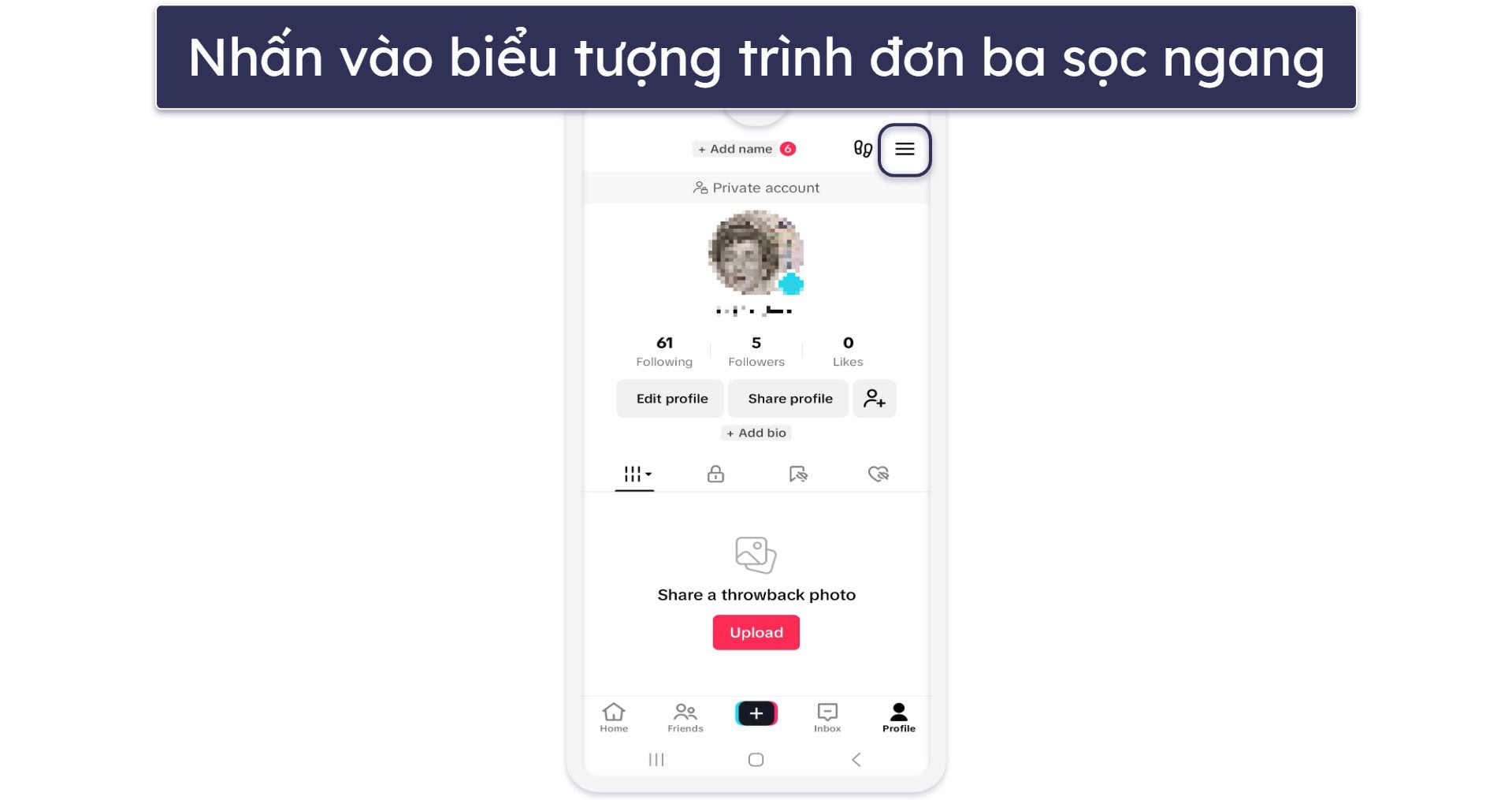 Cách xóa ID TikTok của bạn