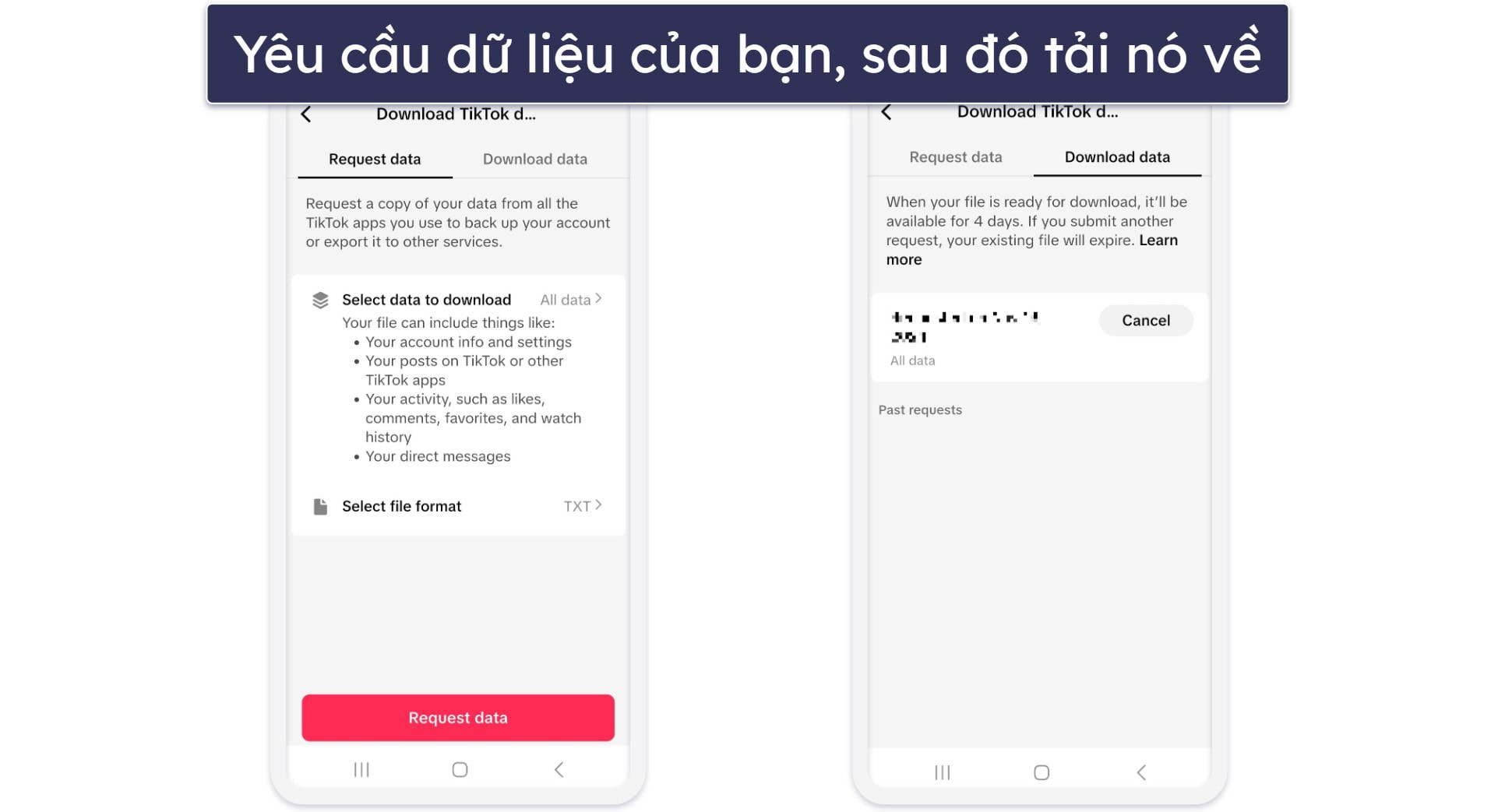 Cách sao lưu tài khoản TikTok của bạn trước khi bạn xóa nó