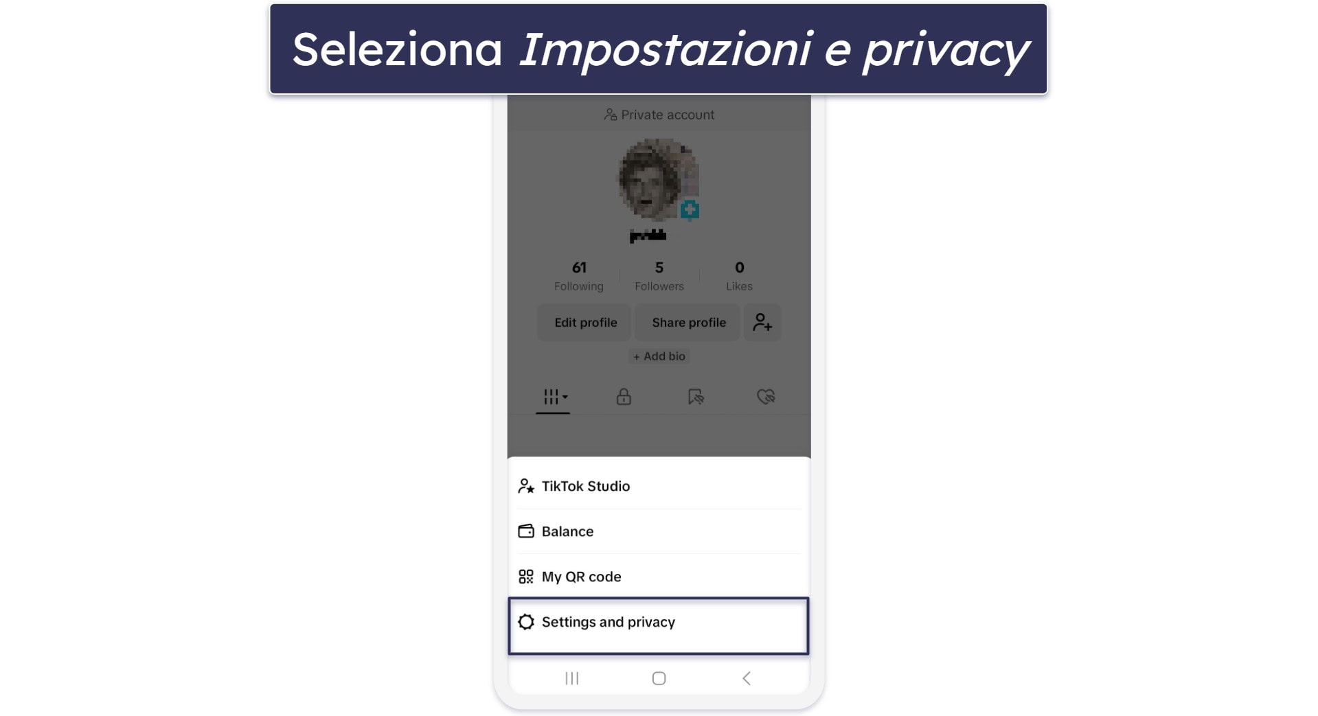 Come disattivare il tuo account TikTok