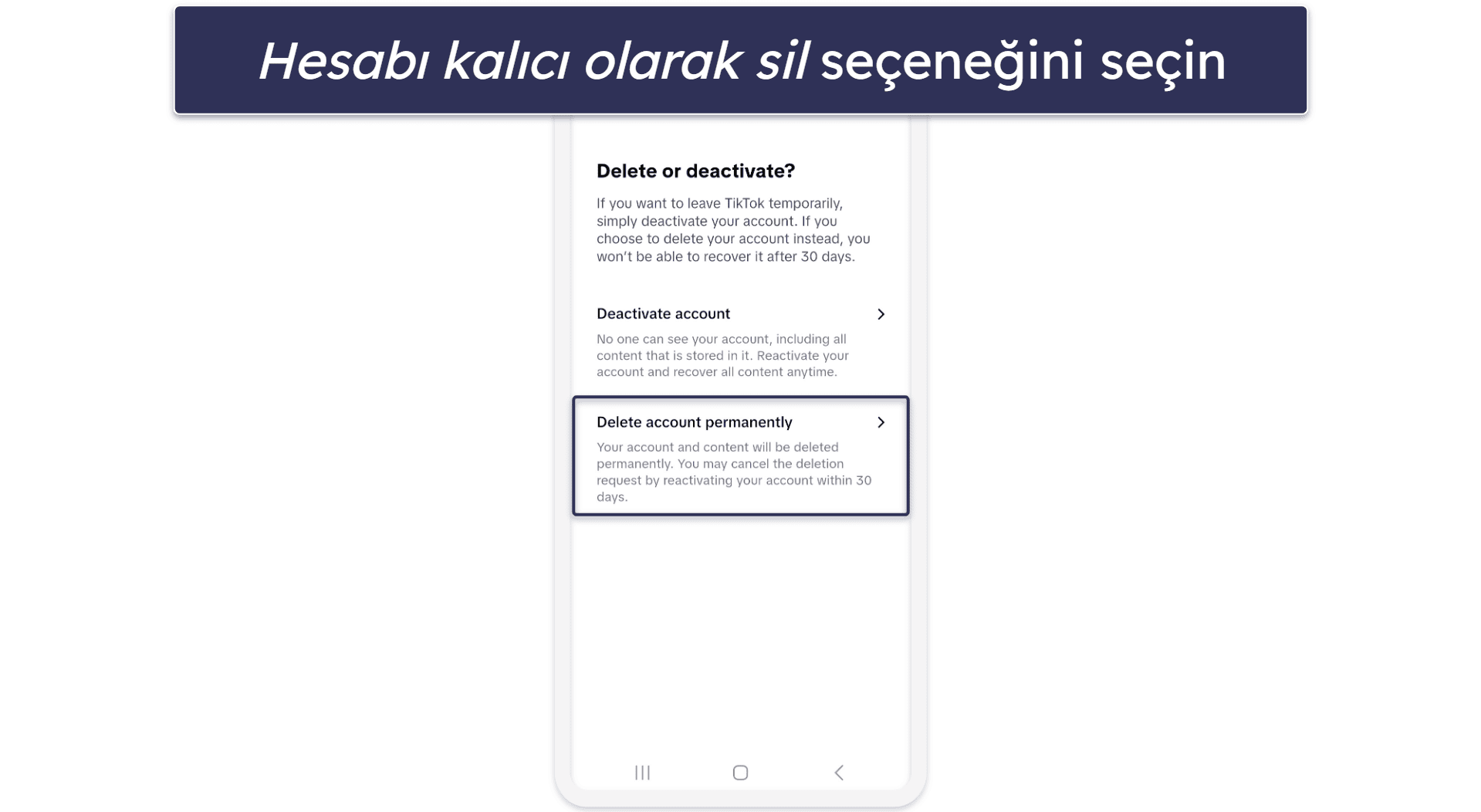 How to Delete Your TikTok Account