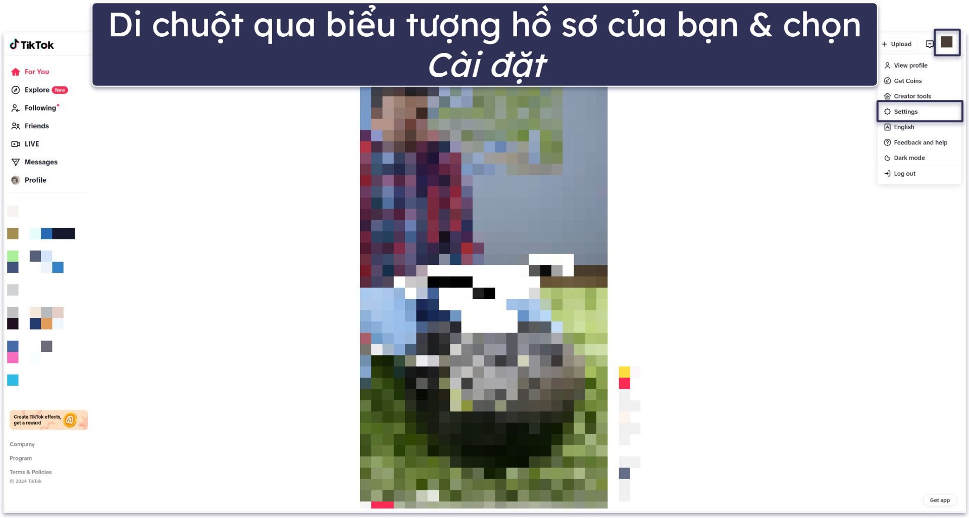 Cách xóa ID TikTok của bạn