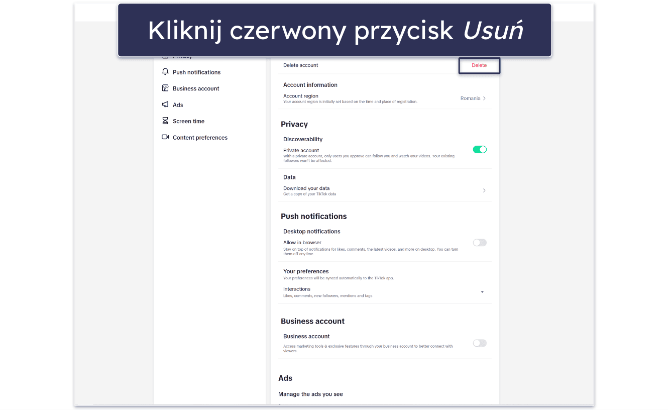 How to Delete Your TikTok Account