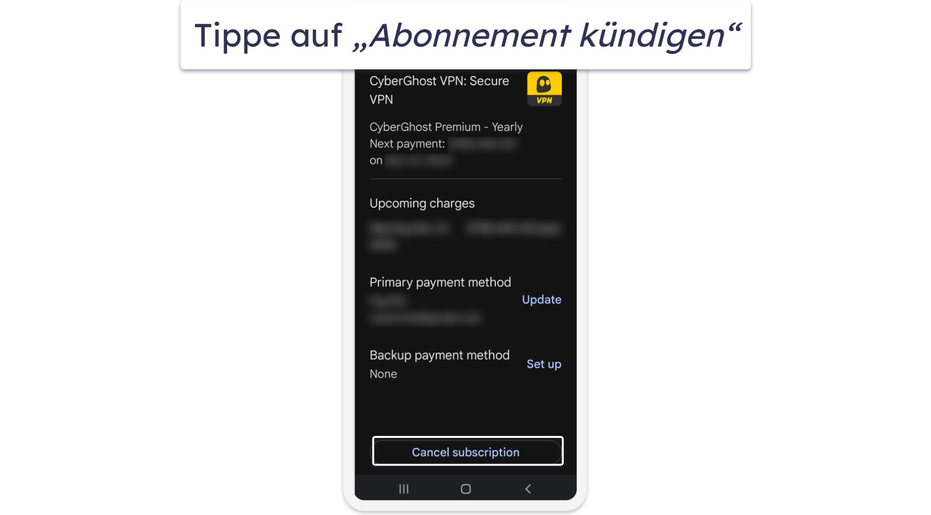 So kannst du dir die kostenlose Testversion von CyberGhost holen