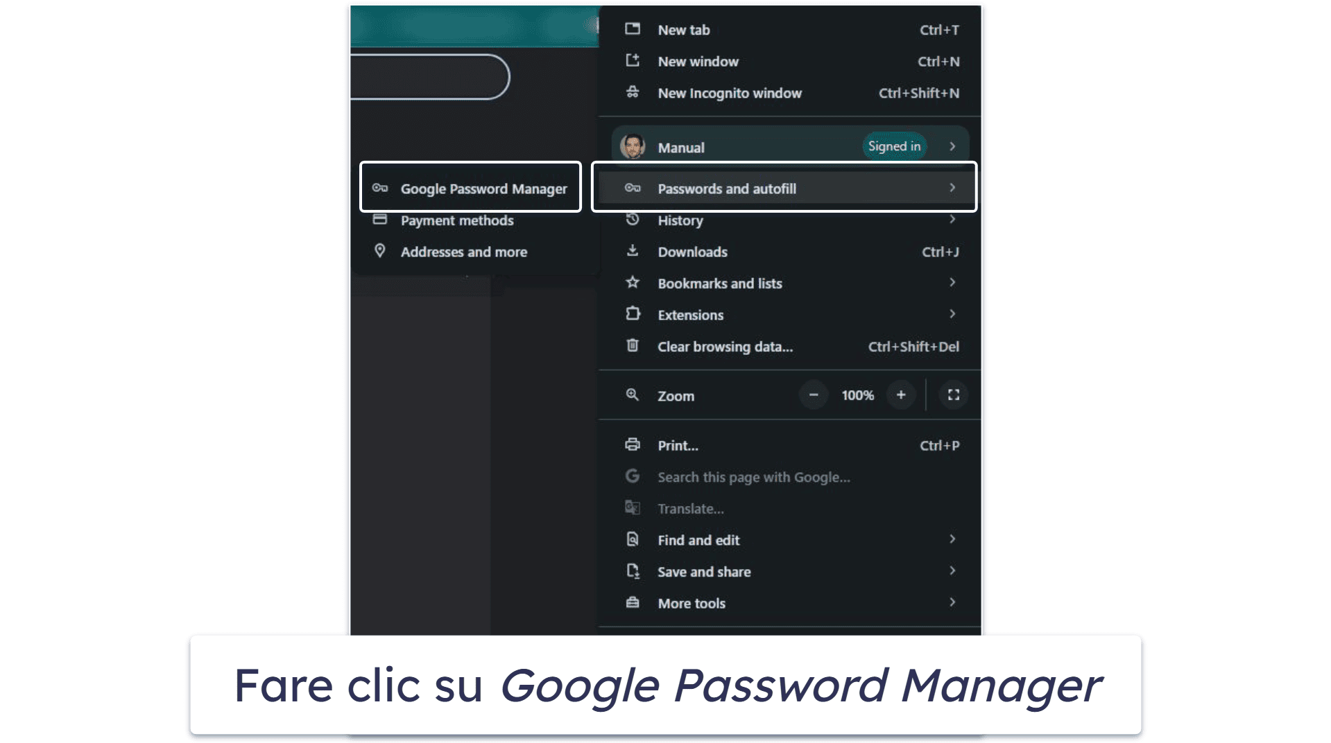 Come gestire le password salvate su Chrome nel 2026