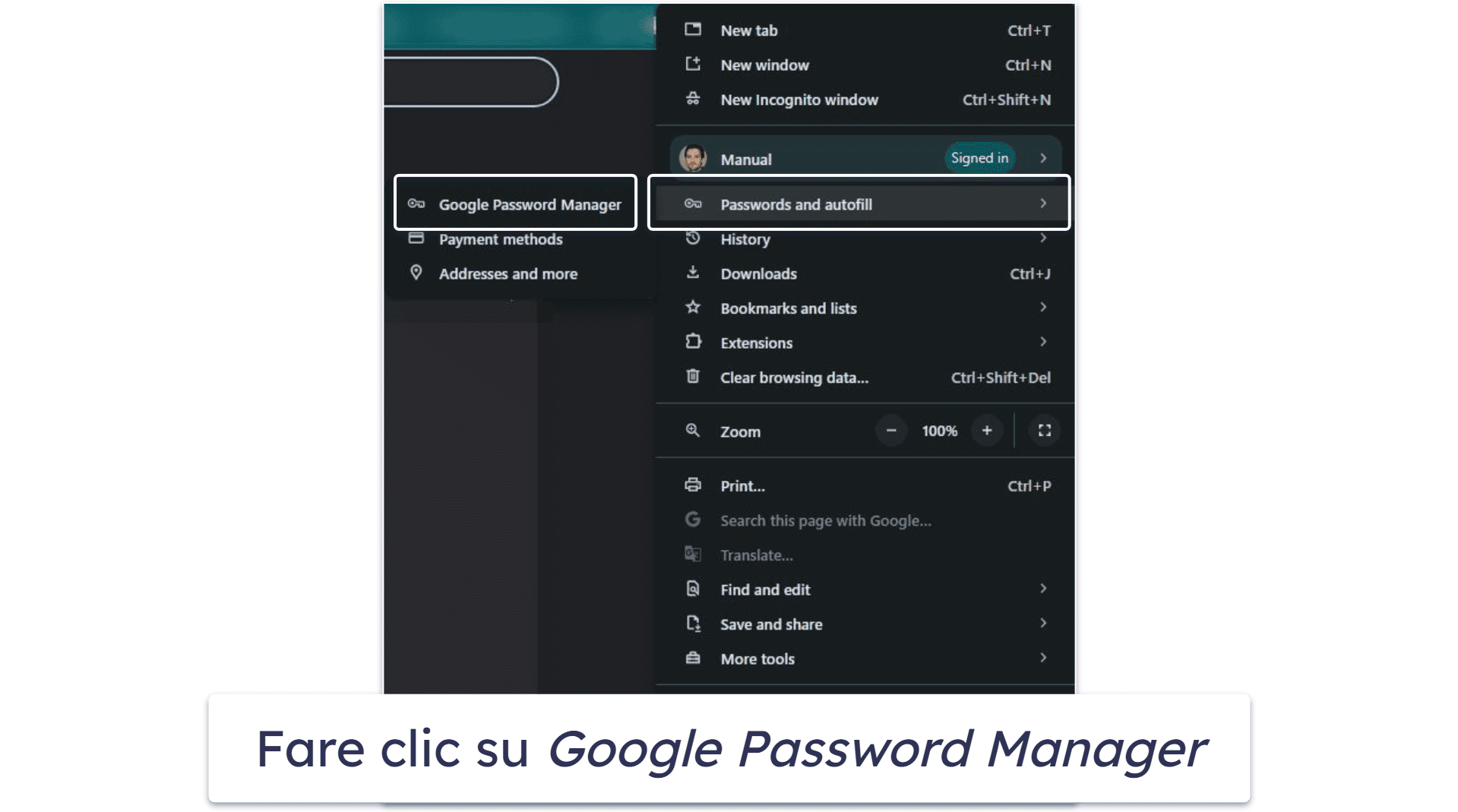 Come gestire le password salvate su Chrome nel 2026