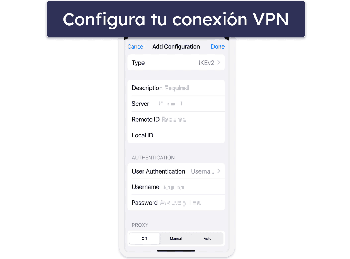 Cómo instalar VPN manualmente en cualquier dispositivo