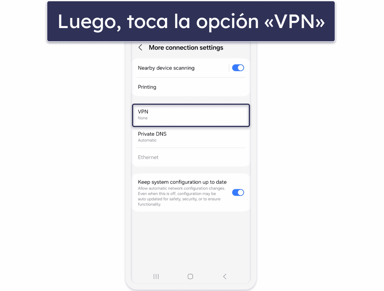 Cómo instalar VPN manualmente en cualquier dispositivo