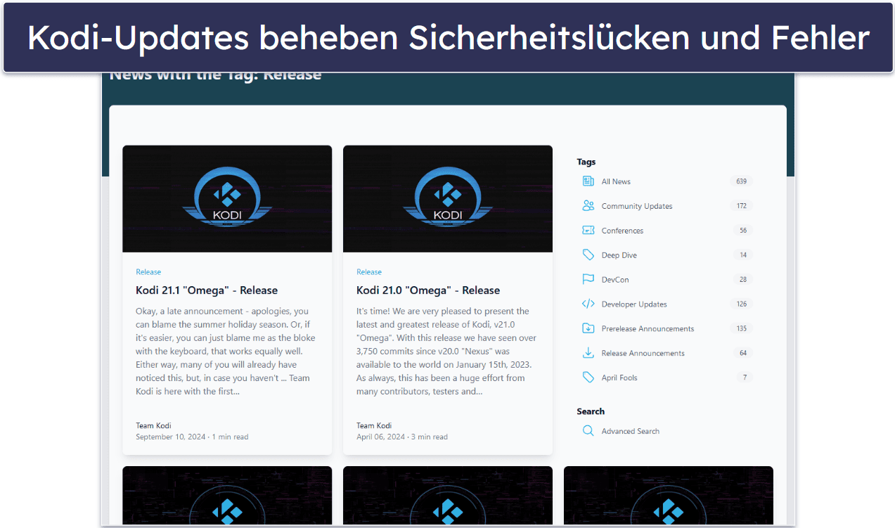 Tipps für die sichere Nutzung von Kodi