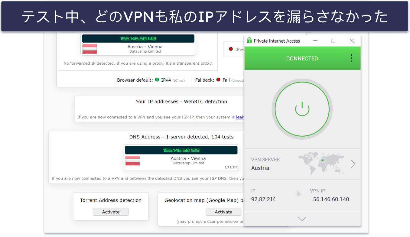 テスト方法：比較とランキング基準