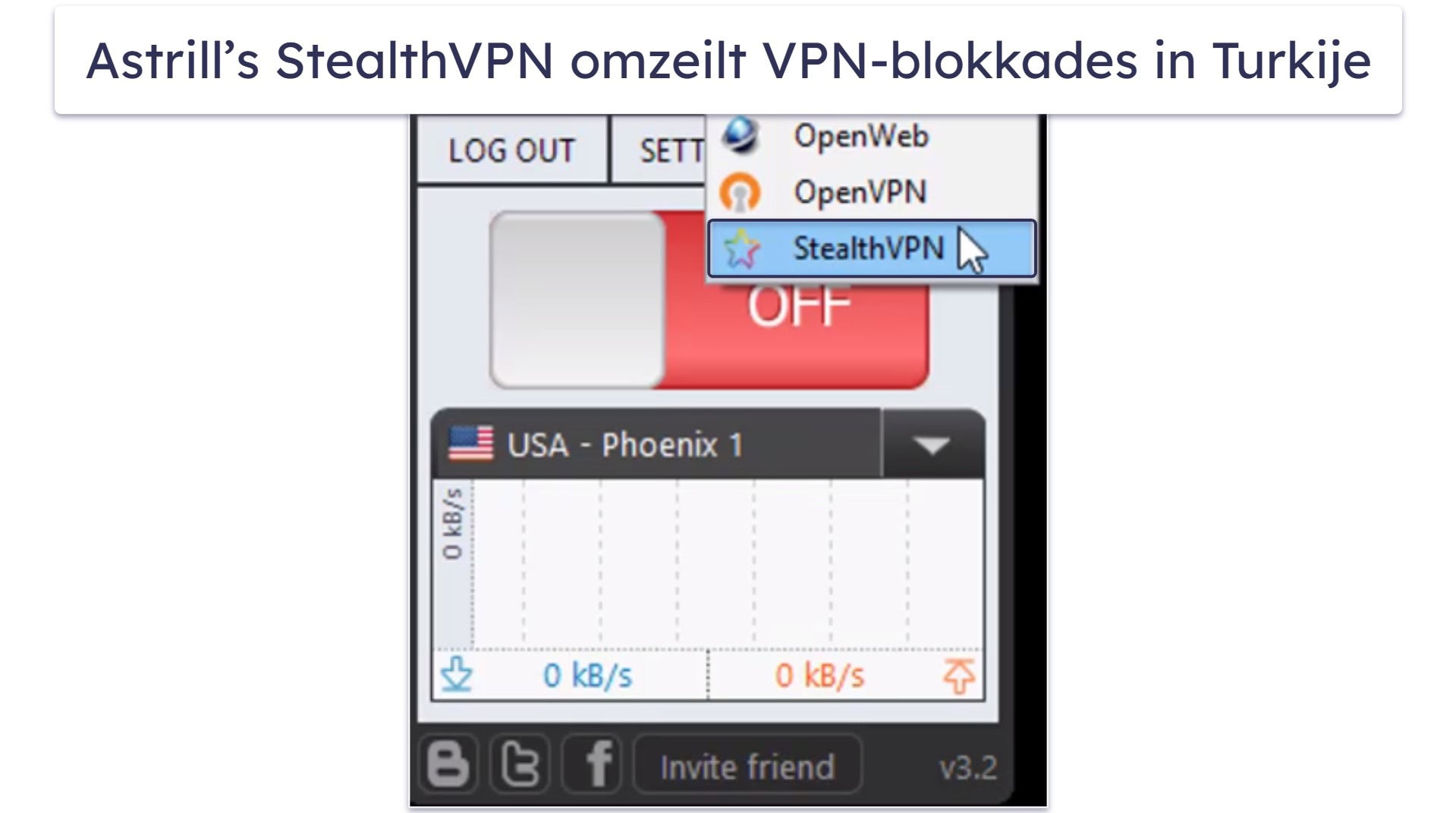 Bonus. Astrill VPN — Veilige VPN voor Turkije
