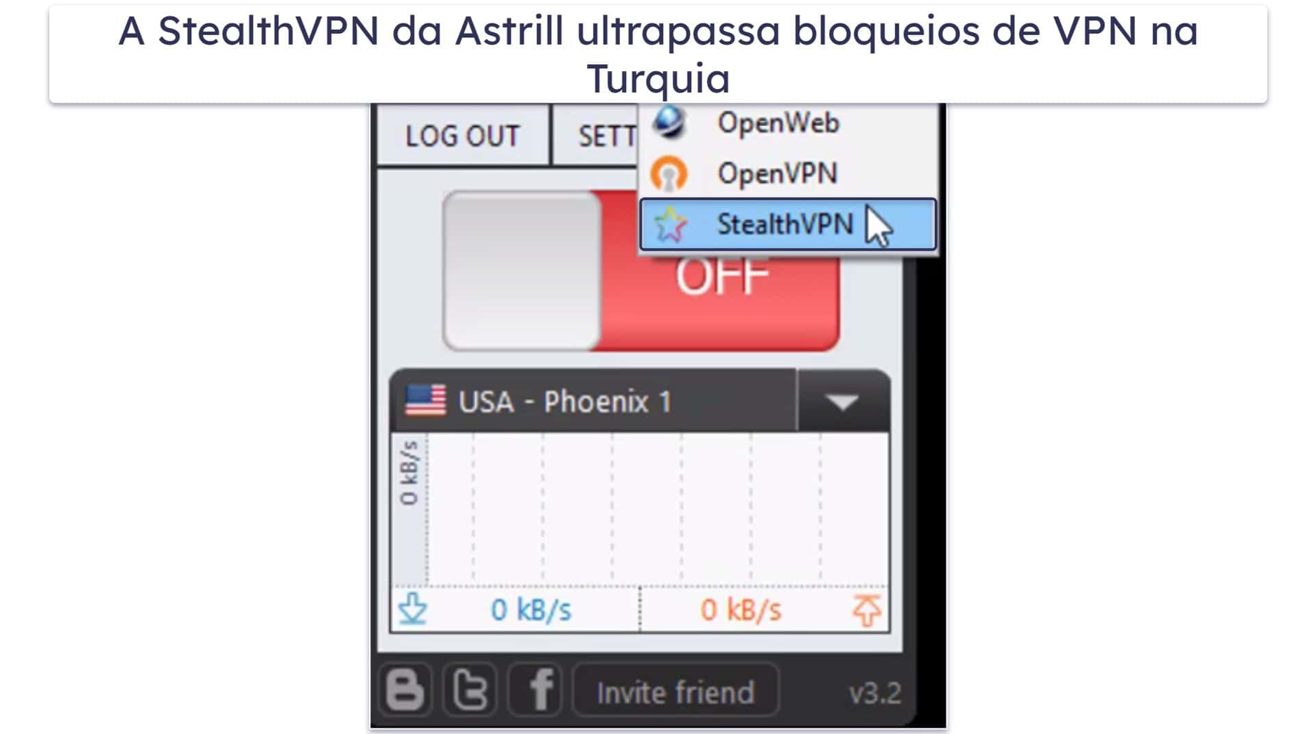 Bônus. Astrill VPN: VPN segura para a Turquia