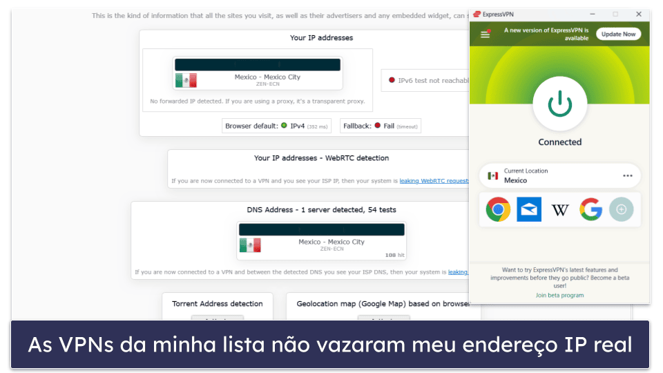Metodologia de testes: Critérios de comparação e classificação