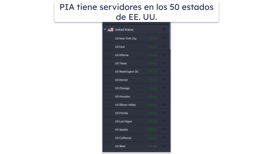 🥈2. Private Internet Access: Es una excelente VPN para descargar torrents en México