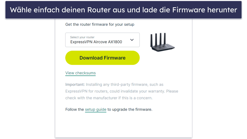 1. ExpressVPN – Bestes VPN für die Schweiz