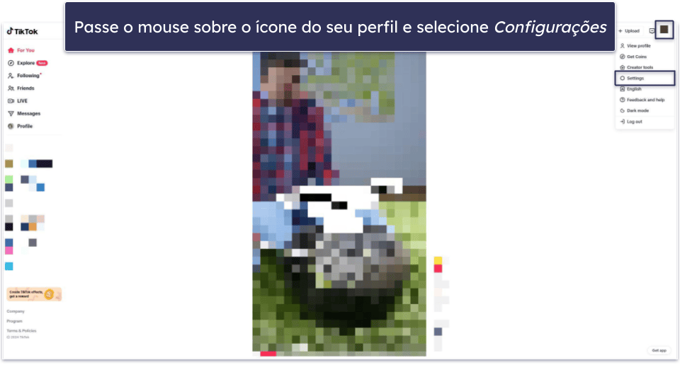 Como excluir sua conta do TikTok