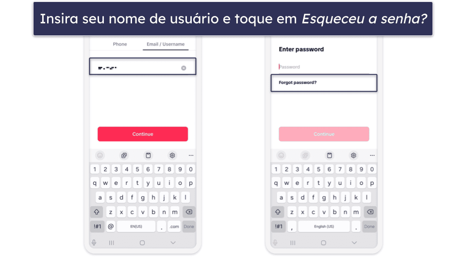 Como excluir sua conta do TikTok se você não tiver acesso a ela
