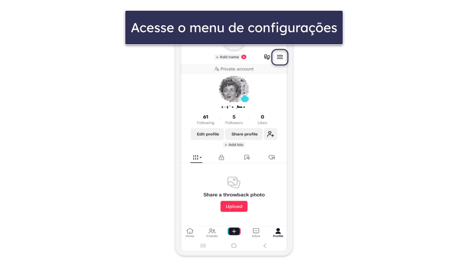 Como desativar sua conta do TikTok