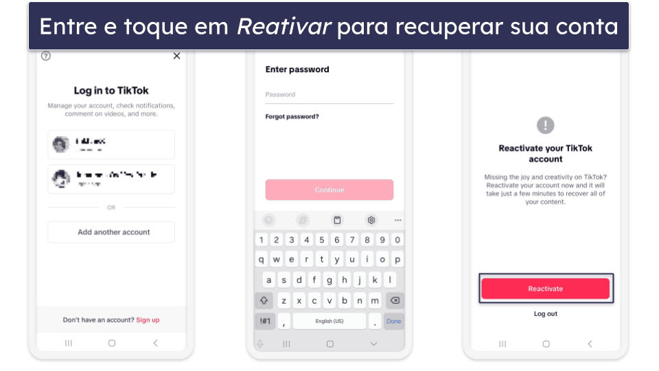Como desativar sua conta do TikTok