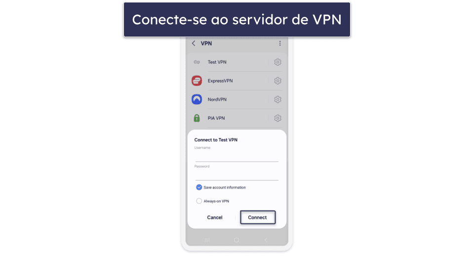 Como configurar manualmente uma VPN em qualquer dispositivo