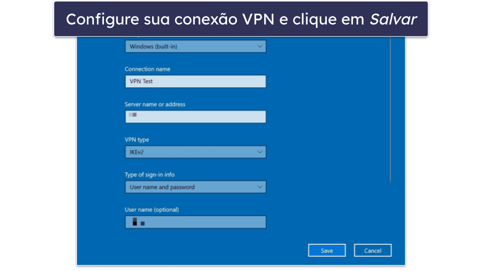 Como configurar manualmente uma VPN em qualquer dispositivo