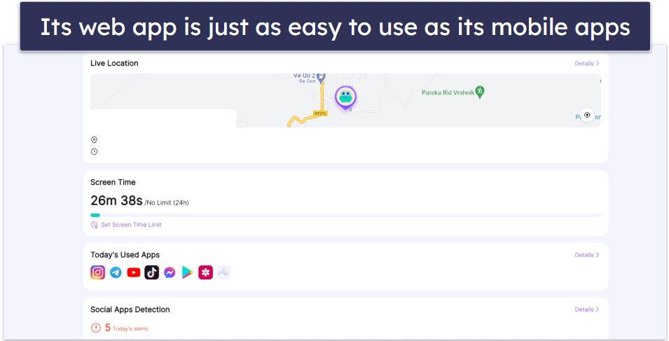 FamiSafe Ease of Use — It’s Mostly Intuitive (But Kids Can’t See the Restrictions)