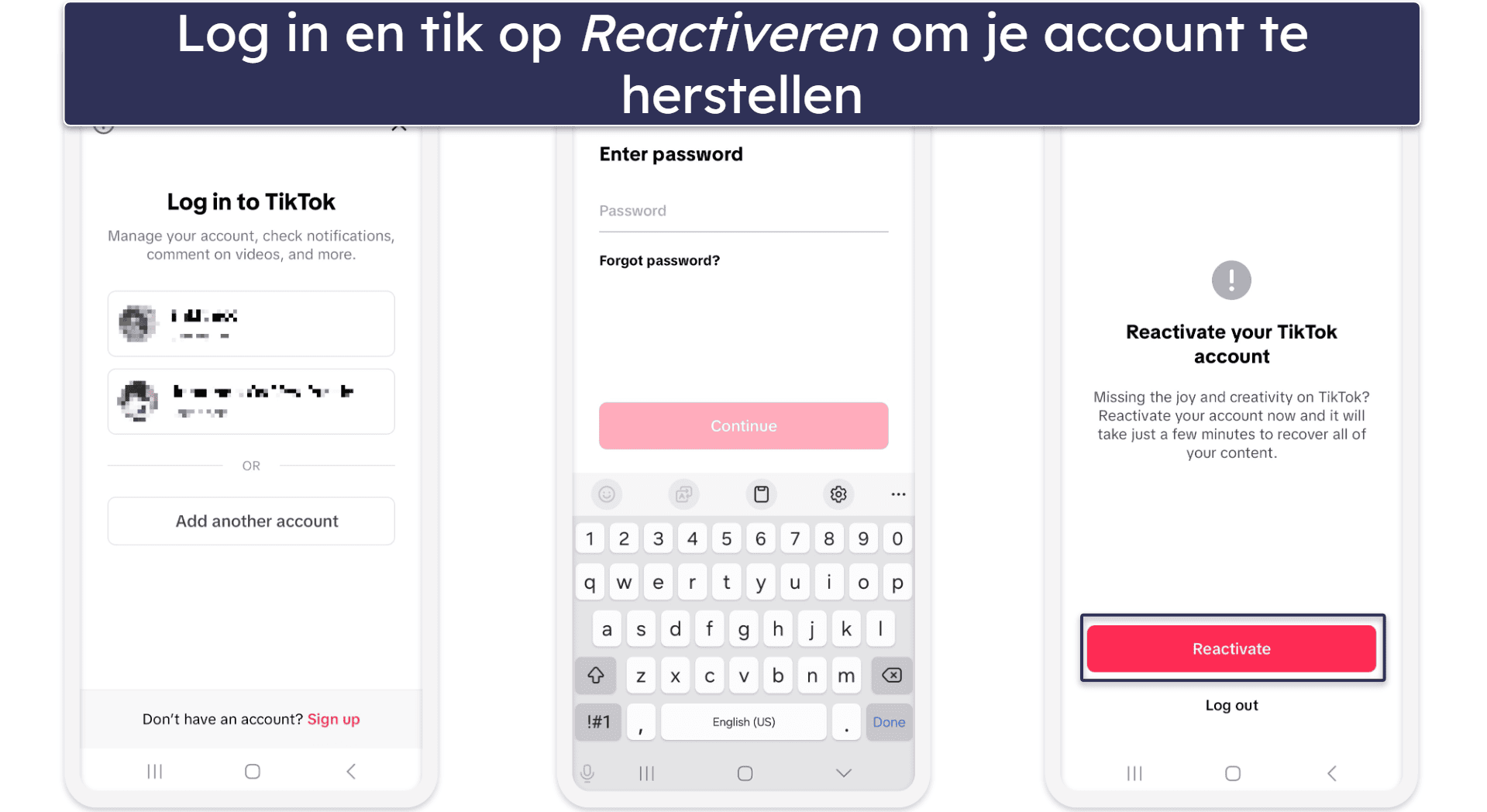 Hoe je TikTok account deactiveren