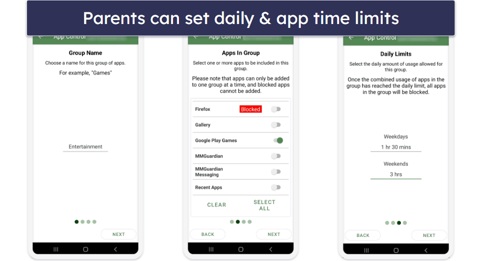 MMGuardian Features — All the Basics, Plus Some Unique Extras