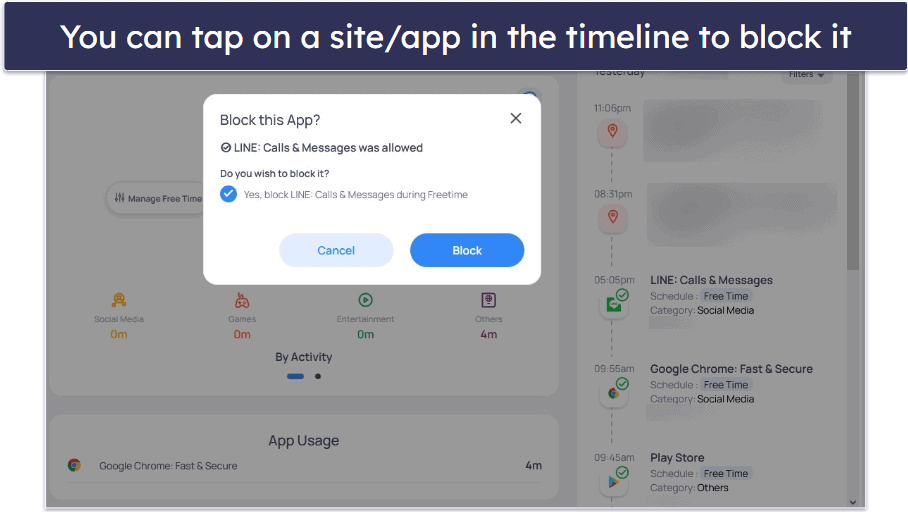 Mobicip Features — All the Industry-Standard Features (Plus Social Media Monitoring)