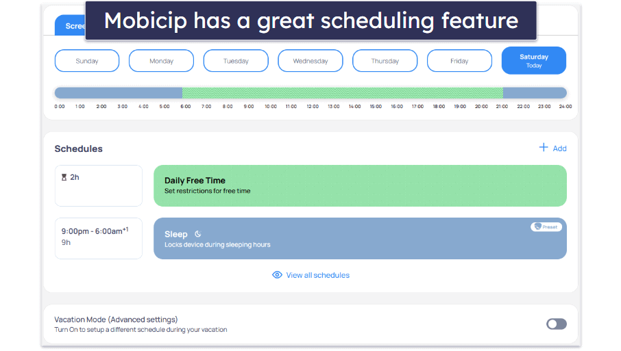 Mobicip Features — All the Industry-Standard Features (Plus Social Media Monitoring)