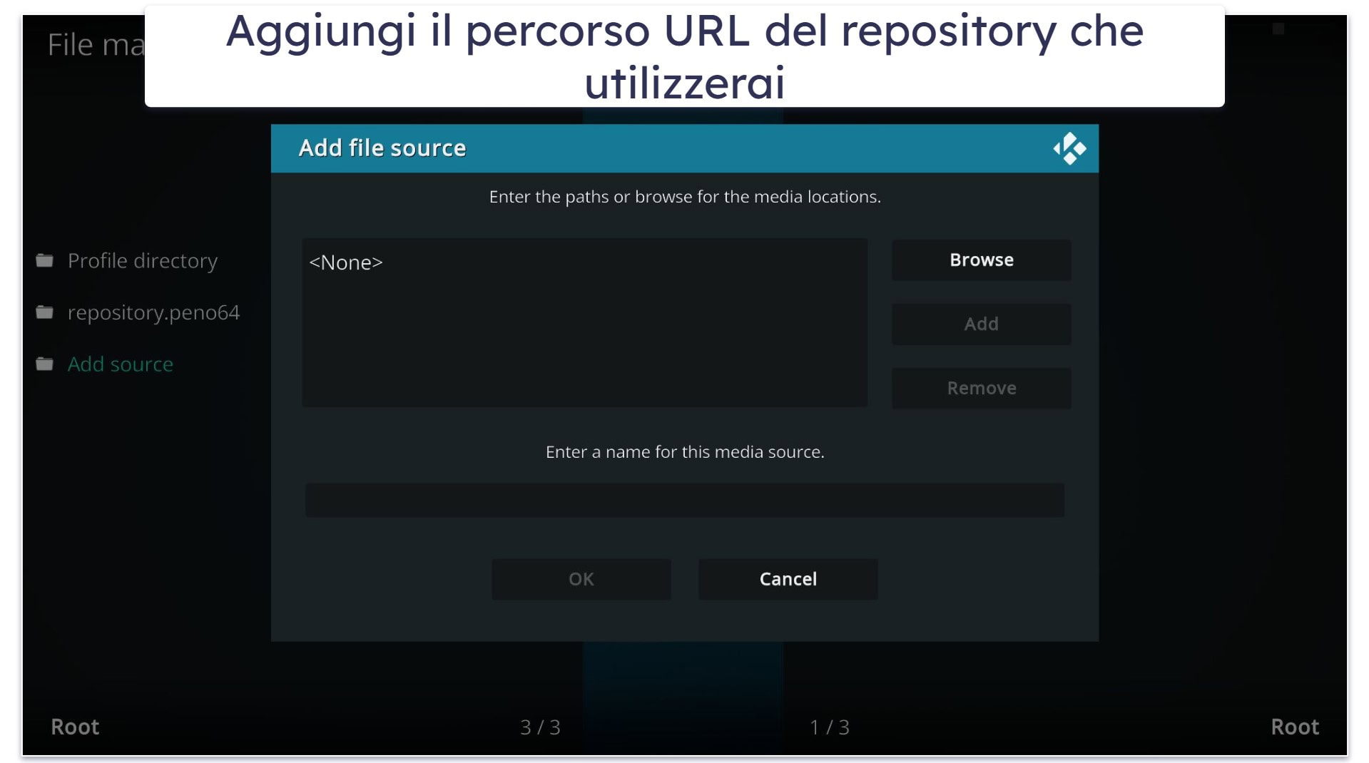 Come installare una build Kodi?