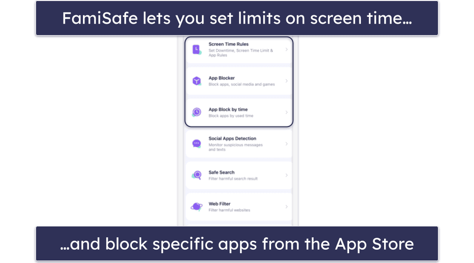 4. FamiSafe — Good for Tracking Teen Driving Habits on iOS